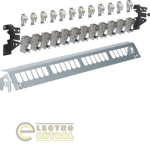 Патч-панель 24-кратная, с модулями 12xRJ45 и держателями Патч-панель 24-кратная, с модулями 12xRJ45 и держателями