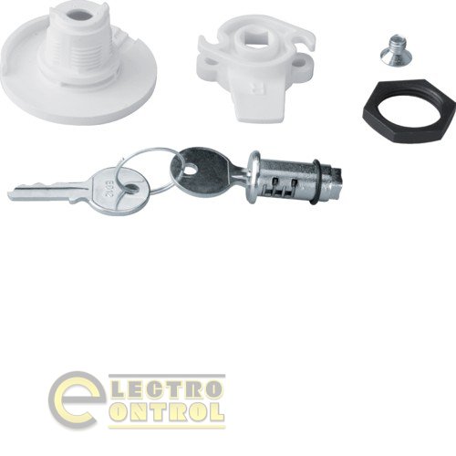 Замок з 2 ключами для металевих щитів IP44 Univers (замок№е012) Замок з 2 ключами для металевих щитів IP44 Univers (замок№е012)