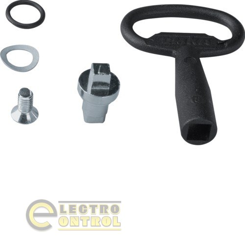 Замок чотиригранний, 8мм для щитів Univers Замок чотиригранний, 8мм для щитів Univers