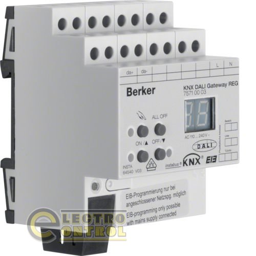 DALI-Gateway REG, KNX