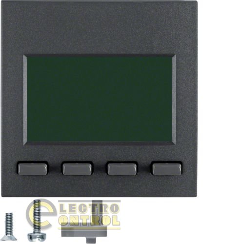 Информационный дисплей, антрацит B.х Информационный дисплей, антрацит B.х