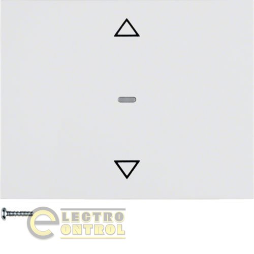 Кнопка для вставки жалюзи KNX-quicklink K.1 полярная белизна Кнопка для вставки жалюзи KNX-quicklink K.1 полярная белизна