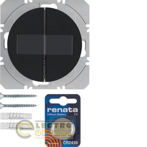 Передавач 2-канальний на сонячній батареї KNX-quicklink R.1/R.3 чорний Передавач 2-канальний на сонячній батареї KNX-quicklink R.1/R.3 чорний