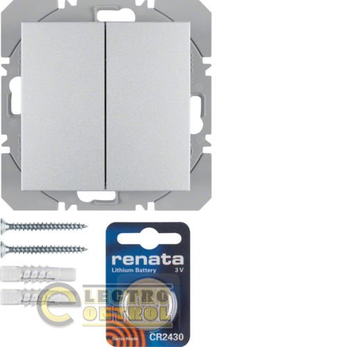 Передатчик 2-канальний KNX-quicklink S.1/B.х алюминь