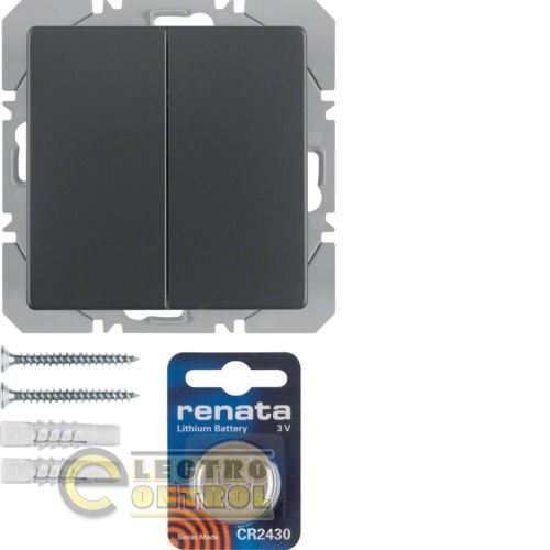 Передатчик 2-канальний KNX-quicklink Q.х антрацит Передатчик 2-канальний KNX-quicklink Q.х антрацит