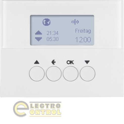 Таймер для вставки жалюзи KNX-quicklink K.1 полярная белизна