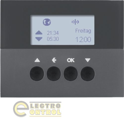 Таймер для вставки жалюзи KNX-quicklink K.1 антрацит