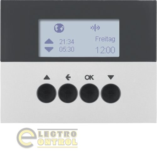 Таймер для вставки жалюзи KNX-quicklink K.5 алюминевый лак Таймер для вставки жалюзи KNX-quicklink K.5 алюминевый лак