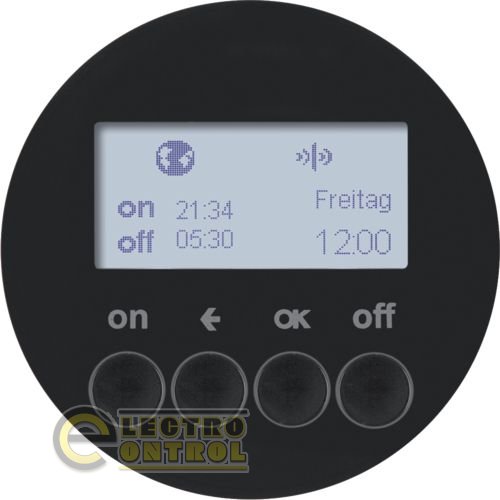 Таймер для вставки выключатель KNX-quicklink R.1/R.3 черний Таймер для вставки выключатель KNX-quicklink R.1/R.3 черний