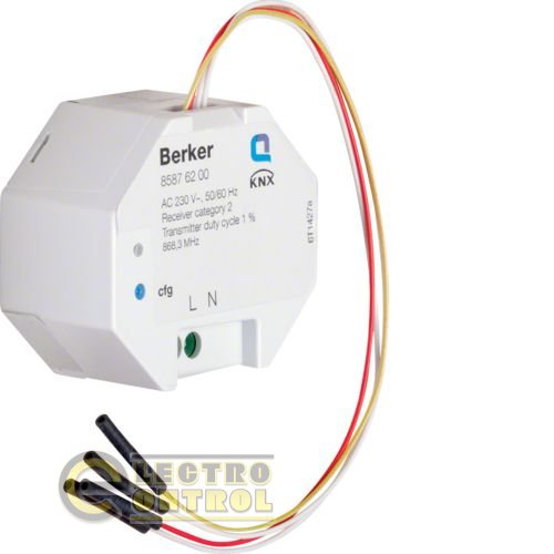 Бинарний вход 2-канальний внутренней установки  230В KNX-quicklink