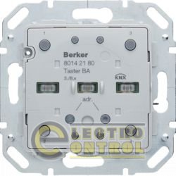 Выключатель модульний 2-клавишный KNX-TP+EASY з шинним соединитиель S.1/B.x