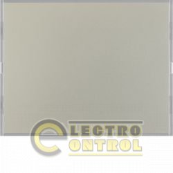 Сенсорний вимикач 1-клавішний KNX-TP+EASY K.5 сталь