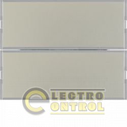 Сенсорний вимикач 2-клавішний KNX-TP+EASY K.5 сталь Сенсорний вимикач 2-клавішний KNX-TP+EASY K.5 сталь