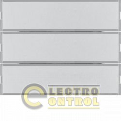 Сенсорний выключатель 3-клавишный KNX-TP+EASY K.5 алюминь