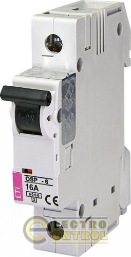 Обмежник струму OSP-6 16A 1p (6kA) 2181032