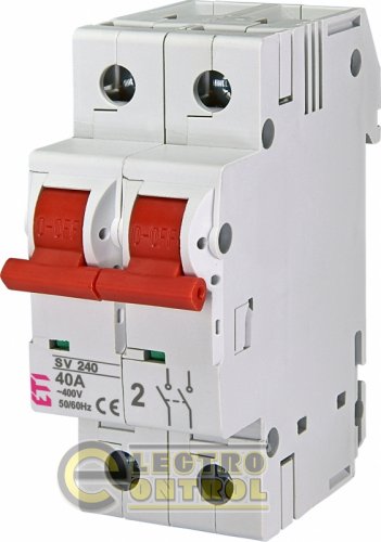 Выключатель нагрузки SV 240  2р 40A 2423223