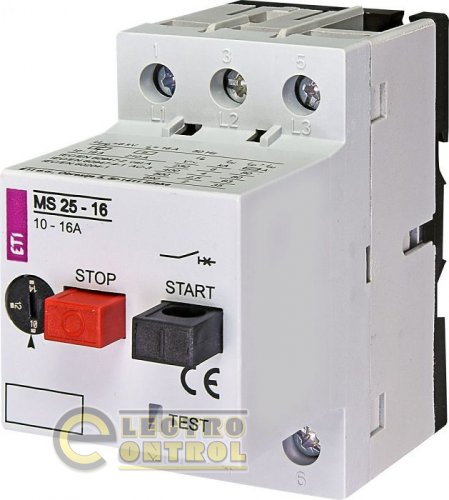 Автоматический выключатель защиты двигателя  MS25-16 4600110