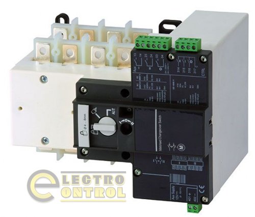 Переключатель нагрузки с мотор-приводом MLBS 100 230VAC 4P CO ("1-0-2", 100А) 4661654