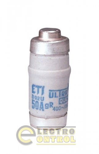 Предохранитель D02UQ50A/400V gR (50 kA) 4312004