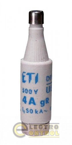Предохранитель DIUQ6A/500V gR (50 kA) 4321003