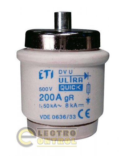 Предохранитель DVUQ160A/500V gR (50 kA) 4325002 Предохранитель DVUQ160A/500V gR (50 kA) 4325002