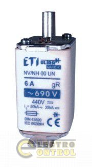 Предохранитель M00UQU-N/50A/690V gR (50kA) 4331209