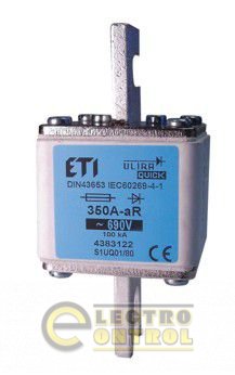 Запобіжник S1UQ01/80/450A/690V aR (200kA) 4383125