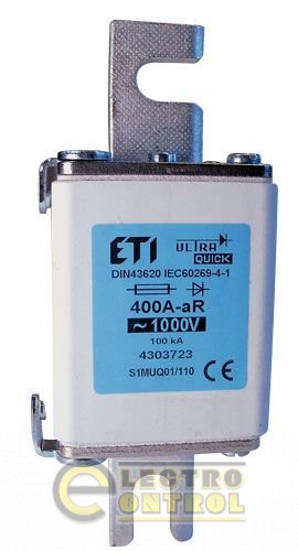 Запобіжник S3MUQ01/110/1000A/1000V aR (200kA) 4305732