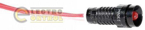 Лампа сигнальна LS LED 5 R 24 (5мм, 24V AC, червона) 4770802