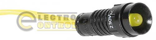 Лампа сигнальная LS LED 5 Y 230 (5мм, 230V AC, желтая) 4770806 Лампа сигнальная LS LED 5 Y 230 (5мм, 230V AC, желтая) 4770806