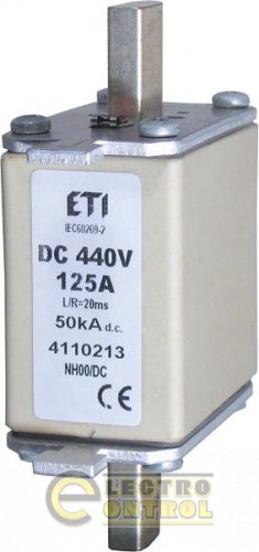 Запобіжник NH-1C DC 63A 440V 4110225