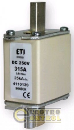 Запобіжник NH-00 DC 63A 250V 4110130