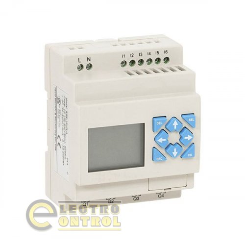Логічний контролер ПЛК LOGIC-12HT-D_24V DC_6-2I/4O-Tranzistor 4780003