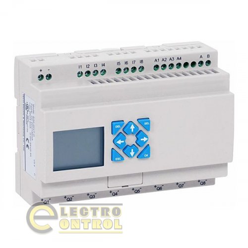 Логічний контролер ПЛК LOGIC-20HR-D_24V DC_8-4I/8O-Rele 4780005