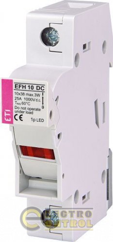 Роз'єднувач EFH 10 1P-LED 25A 1000V DC 2540211