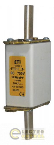 Предохранитель NH-1C gR-PV   32A 750V DC 4110510