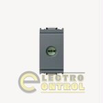 Розетка коаксиальная 40-862 MHz (1 выход: IEC 60169-2 “папа”) сквозная 20 dB, серый