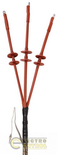 Муфта КНтп-10 3х150/240 б/н пайка бумажная изоляция