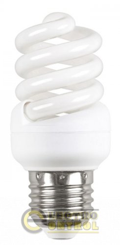 Лампа энергосберегающая спираль КЭЛ-FS Е14 11Вт 4000К Т2