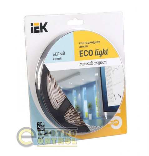 Лента LED 5м блистер LSR-3528W60-4.8-IP20-12V УЕК-eco