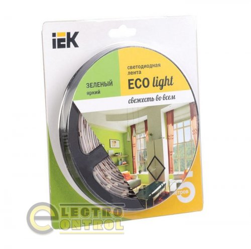 Лента LED 5м блистер LSR-3528G60-4.8-IP20-12V УЕК-eco