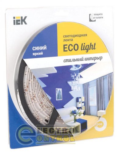 Лента LED 5м блистер LSR-3528B60-4.8-IP65-12V УЕК-eco