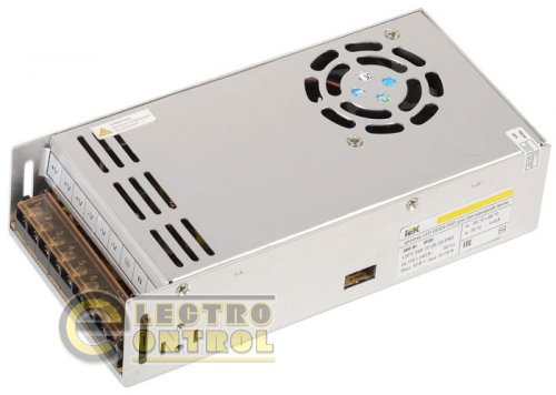 Драйвер LED ІПСП-PRO 360Вт 12 В блок - клеми IP20 IEK