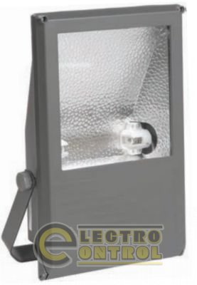 Прожектор металлогалогенный ГО01-150-02 150Вт цоколь Rx7s серый асимметричный IP65