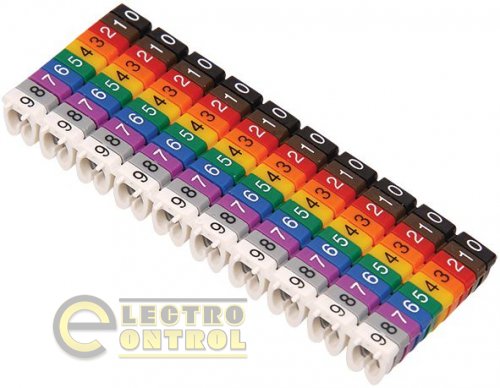 Маркер МКН-"5" зеленый 4 мм2 (1000шт/упак) Маркер МКН-"5" зеленый 4 мм2 (1000шт/упак)