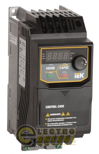 Преобразователь частоты CONTROL-C600 380В, 3Ф 0,40 kW