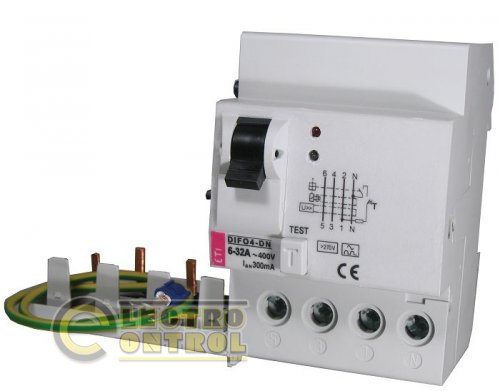 Блок дифференциального реле DIFO 4 SD 40-50/0,03 тип AC 2058226