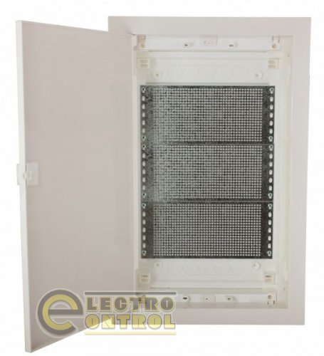 Щит металлопластиковый ECG42 MEDIA (перфорированная панель, металическая белая дверь) 1101154