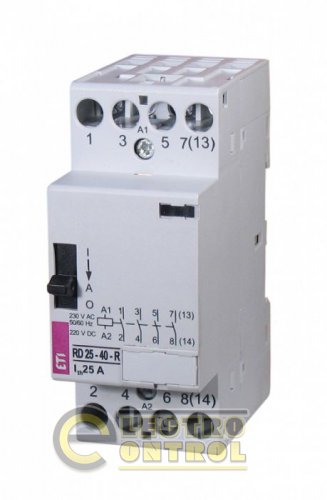 Контактор модульний RD-R 20-11 230V AC/DC (ручна.керування.) 2464046