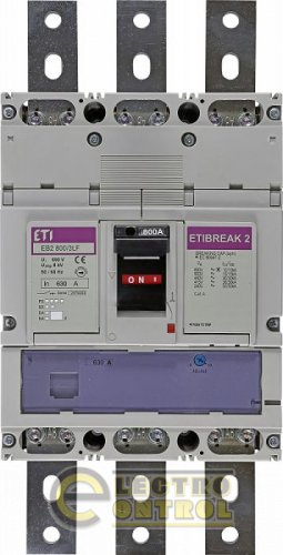 Автоматический выключатель EB2 800/3LF 630А 3р (36кА) 4671117